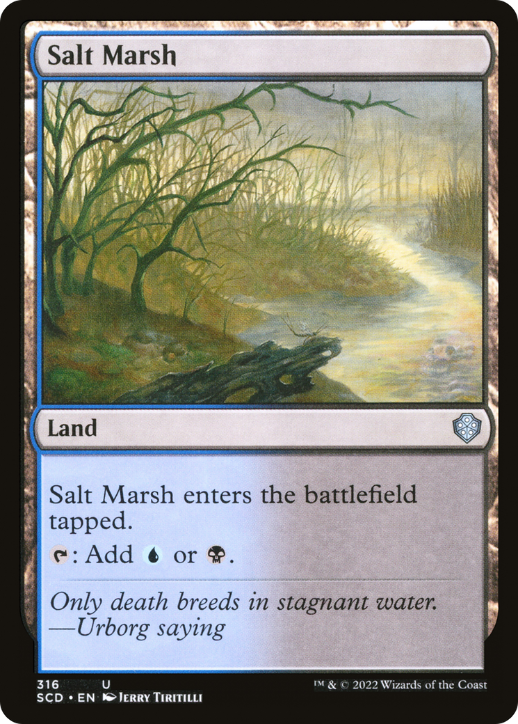 Salt Marsh [Starter Commander Decks] | Gamer Loot
