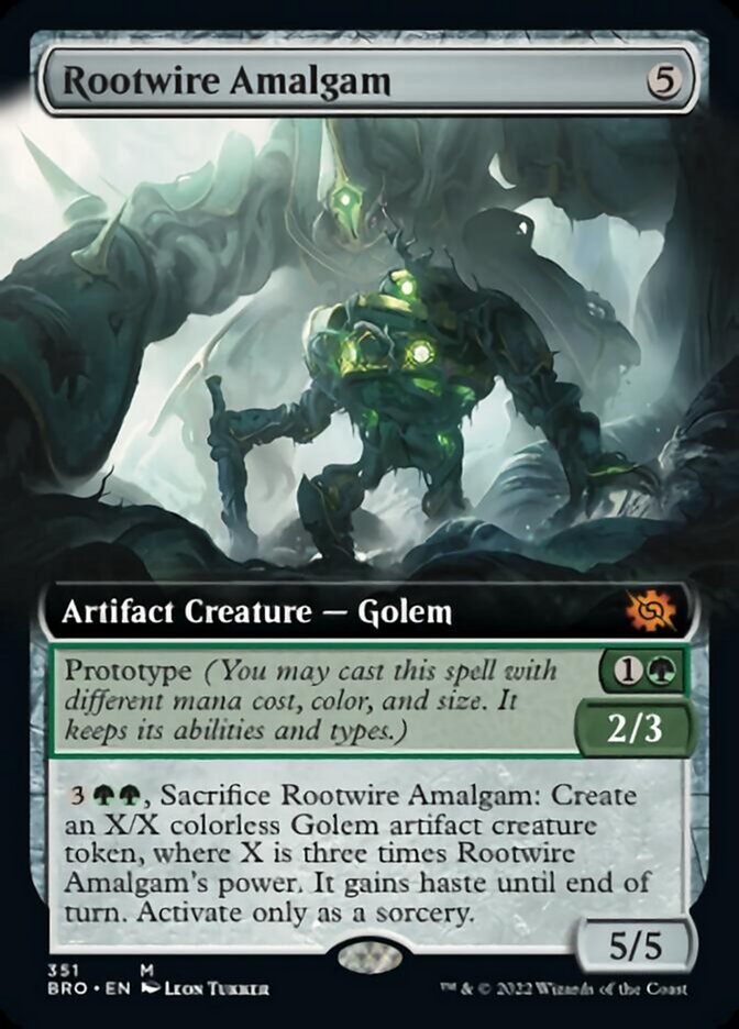 Rootwire Amalgam (Extended Art) [The Brothers' War] | Gamer Loot