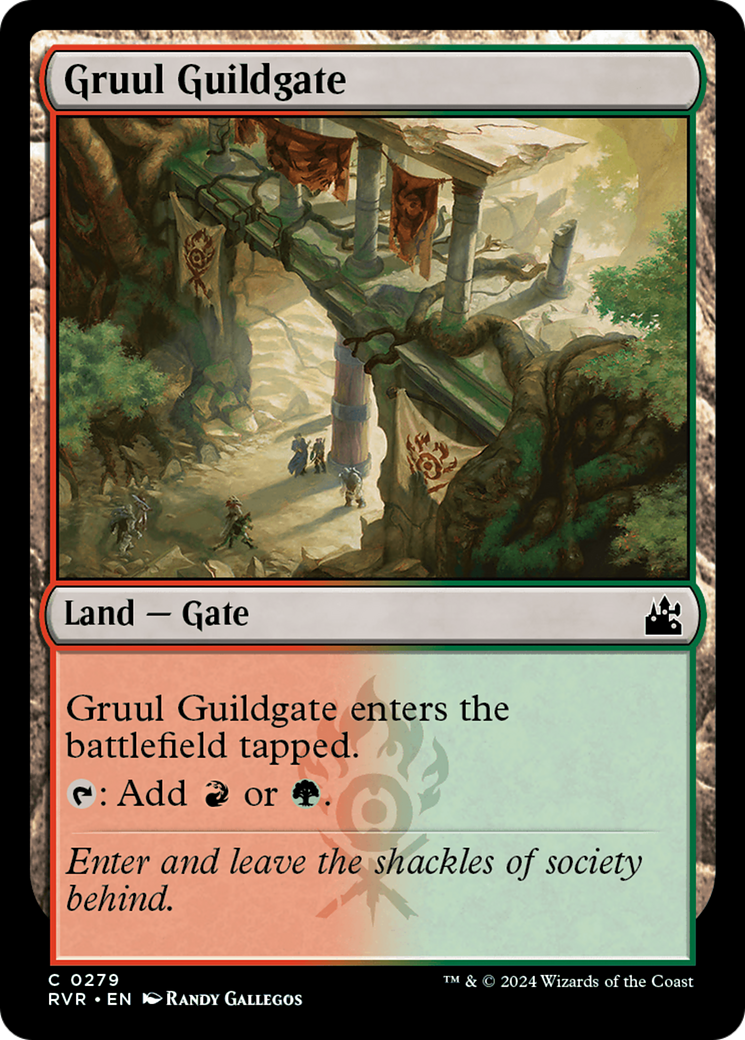 Gruul Guildgate [Ravnica Remastered] | Gamer Loot