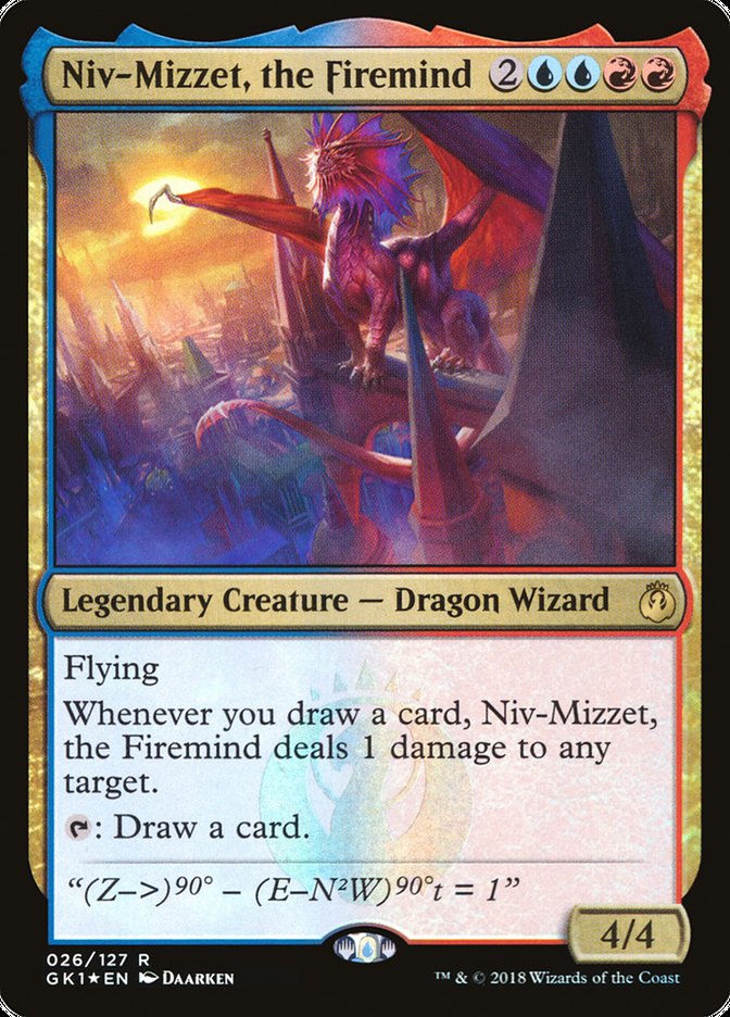 Niv-Mizzet, the Firemind [Guilds of Ravnica Guild Kit] | Gamer Loot