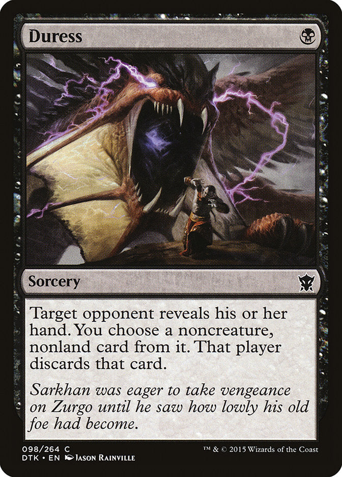 Duress [Dragons of Tarkir] | Gamer Loot