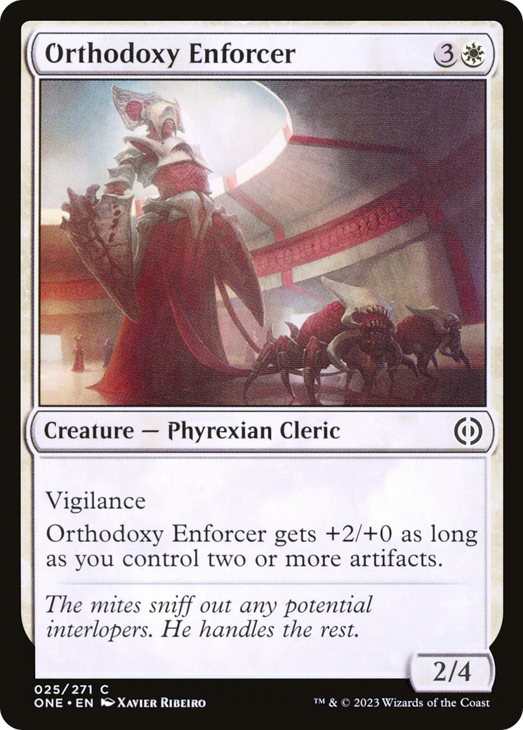 Orthodoxy Enforcer [Phyrexia: All Will Be One] | Gamer Loot