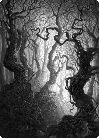 Forest 2 Art Card [Innistrad: Midnight Hunt Art Series] | Gamer Loot