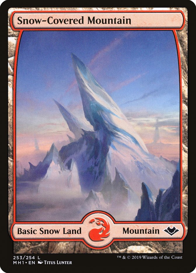 Snow-Covered Mountain [Modern Horizons] | Gamer Loot