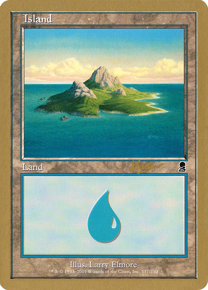 Island (shh337) (Sim Han How) [World Championship Decks 2002] | Gamer Loot