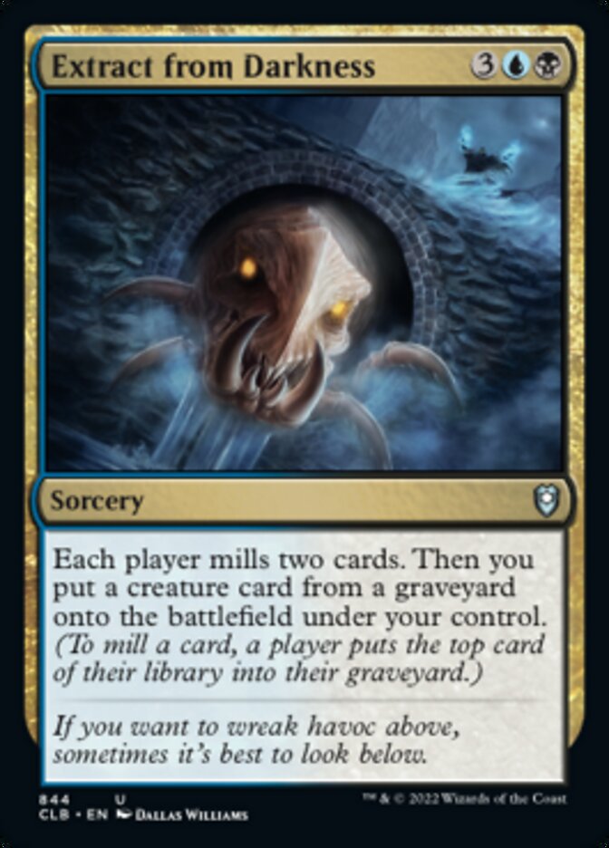 Extract from Darkness [Commander Legends: Battle for Baldur's Gate] | Gamer Loot
