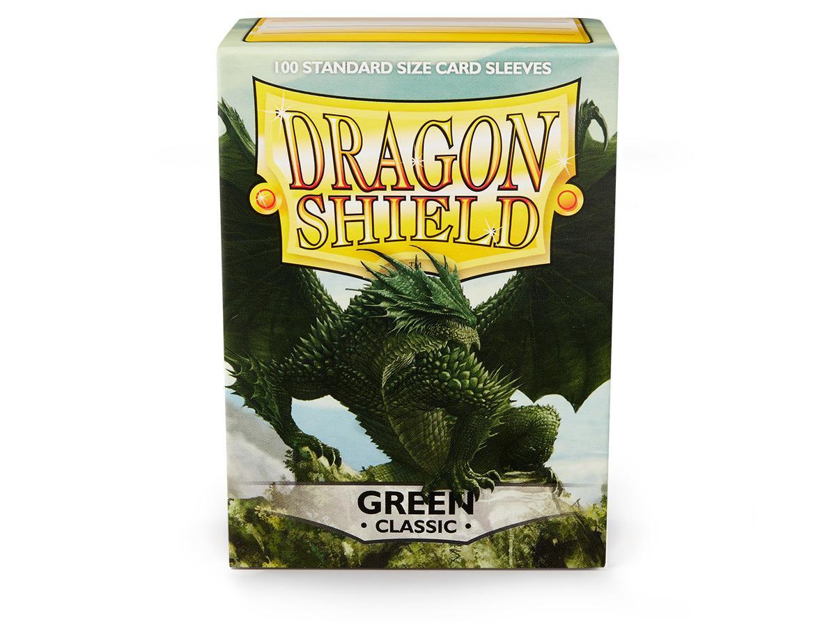 Dragon Shield Classic Sleeve - Green ‘Verdante’ 100ct | Gamer Loot