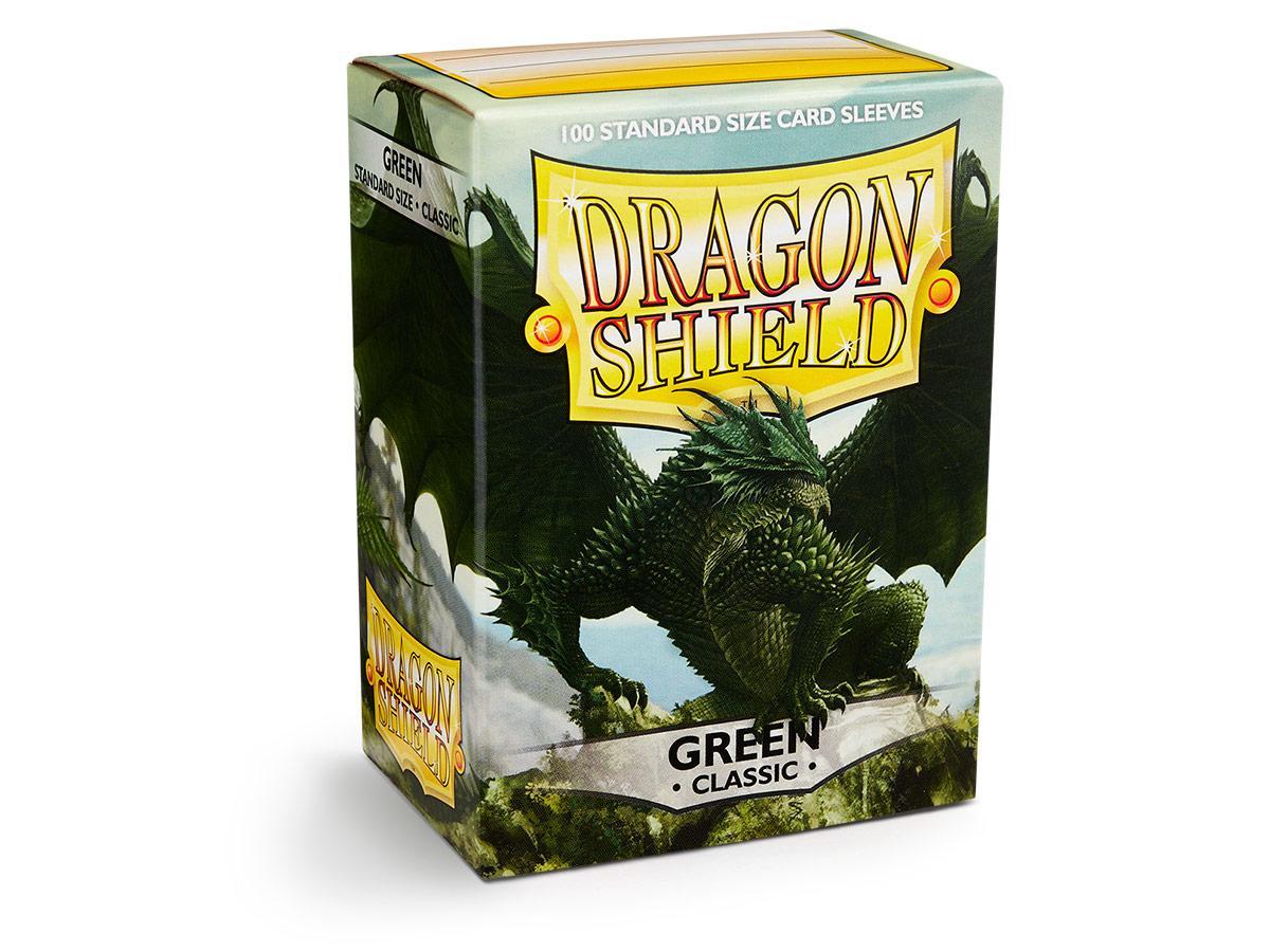 Dragon Shield Classic Sleeve - Green ‘Verdante’ 100ct | Gamer Loot