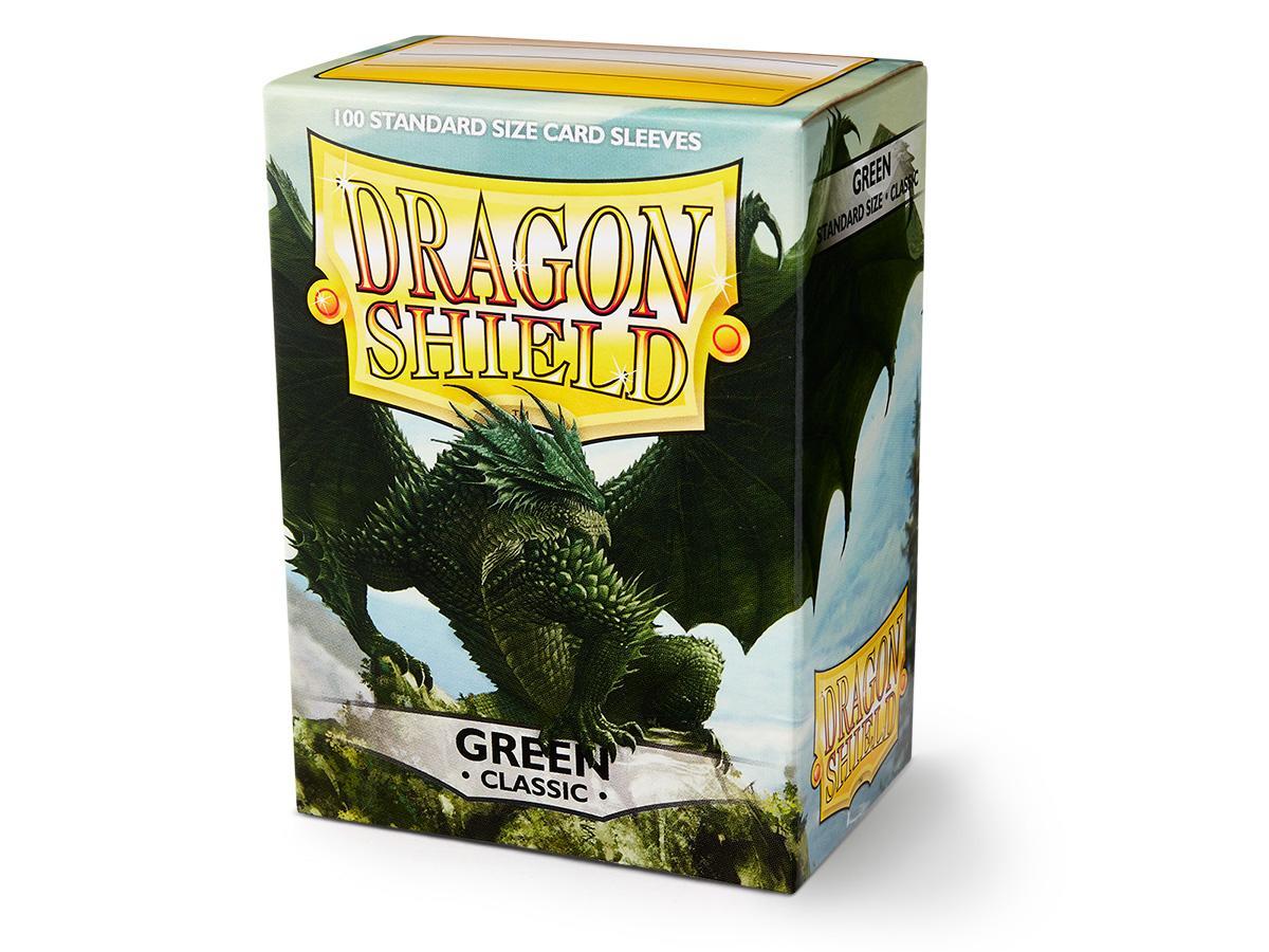 Dragon Shield Classic Sleeve - Green ‘Verdante’ 100ct | Gamer Loot