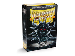 Dragon Shield Classic Sleeve - Black ‘Locus’ 60ct | Gamer Loot