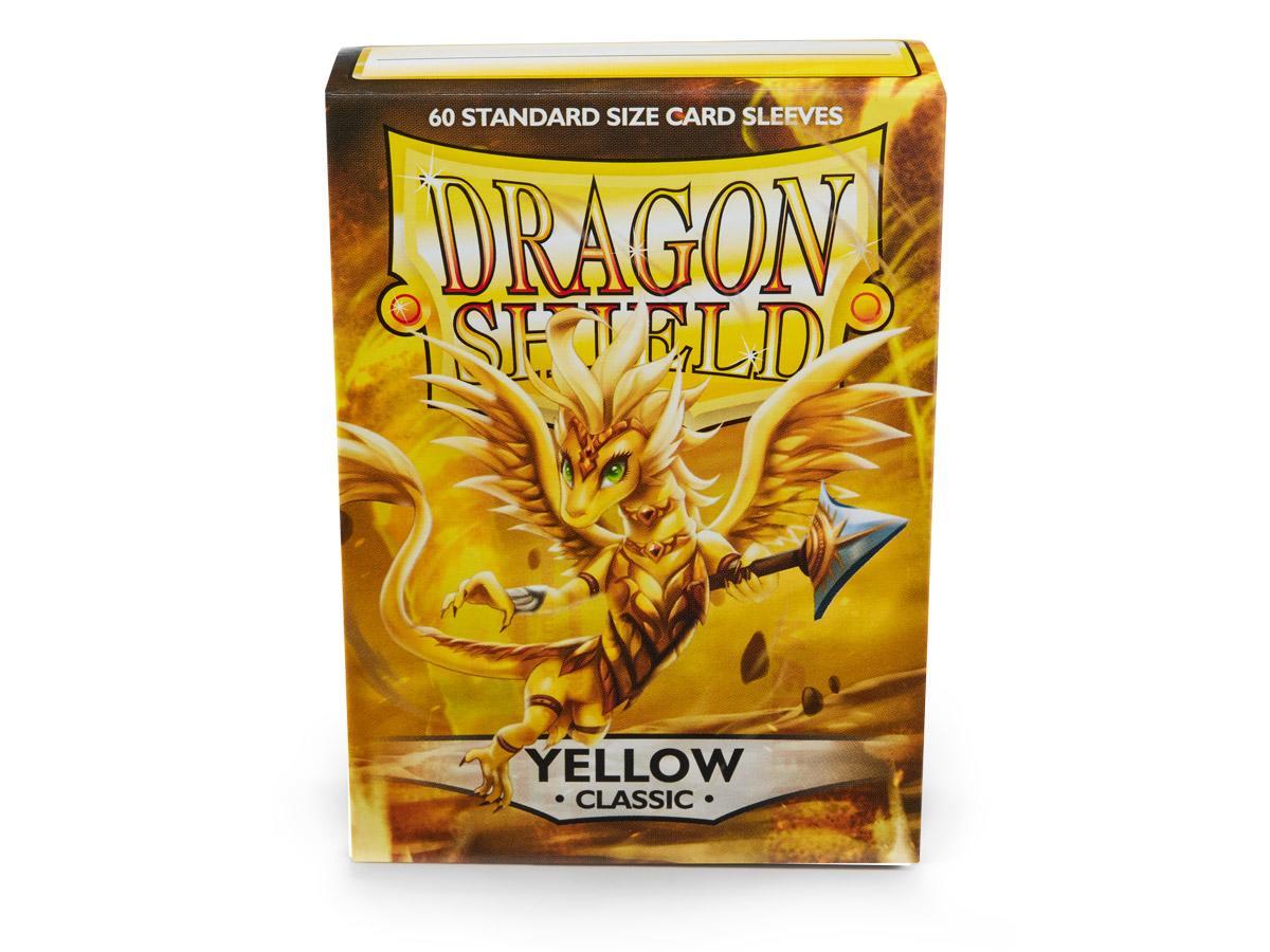 Dragon Shield Classic Sleeve - Yellow ‘Dorna’ 60ct | Gamer Loot