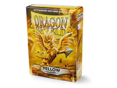 Dragon Shield Classic Sleeve - Yellow ‘Dorna’ 60ct | Gamer Loot