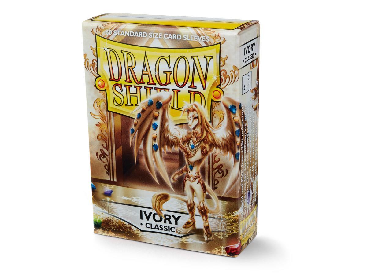 Dragon Shield Classic Sleeve - Ivory ‘Elfenben’ 60ct | Gamer Loot