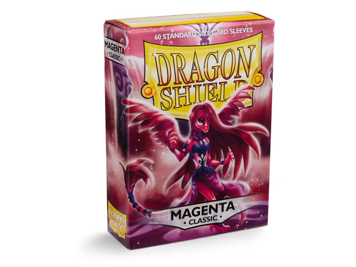 Dragon Shield Classic Sleeve - Magenta ‘Lilin’ 60ct | Gamer Loot