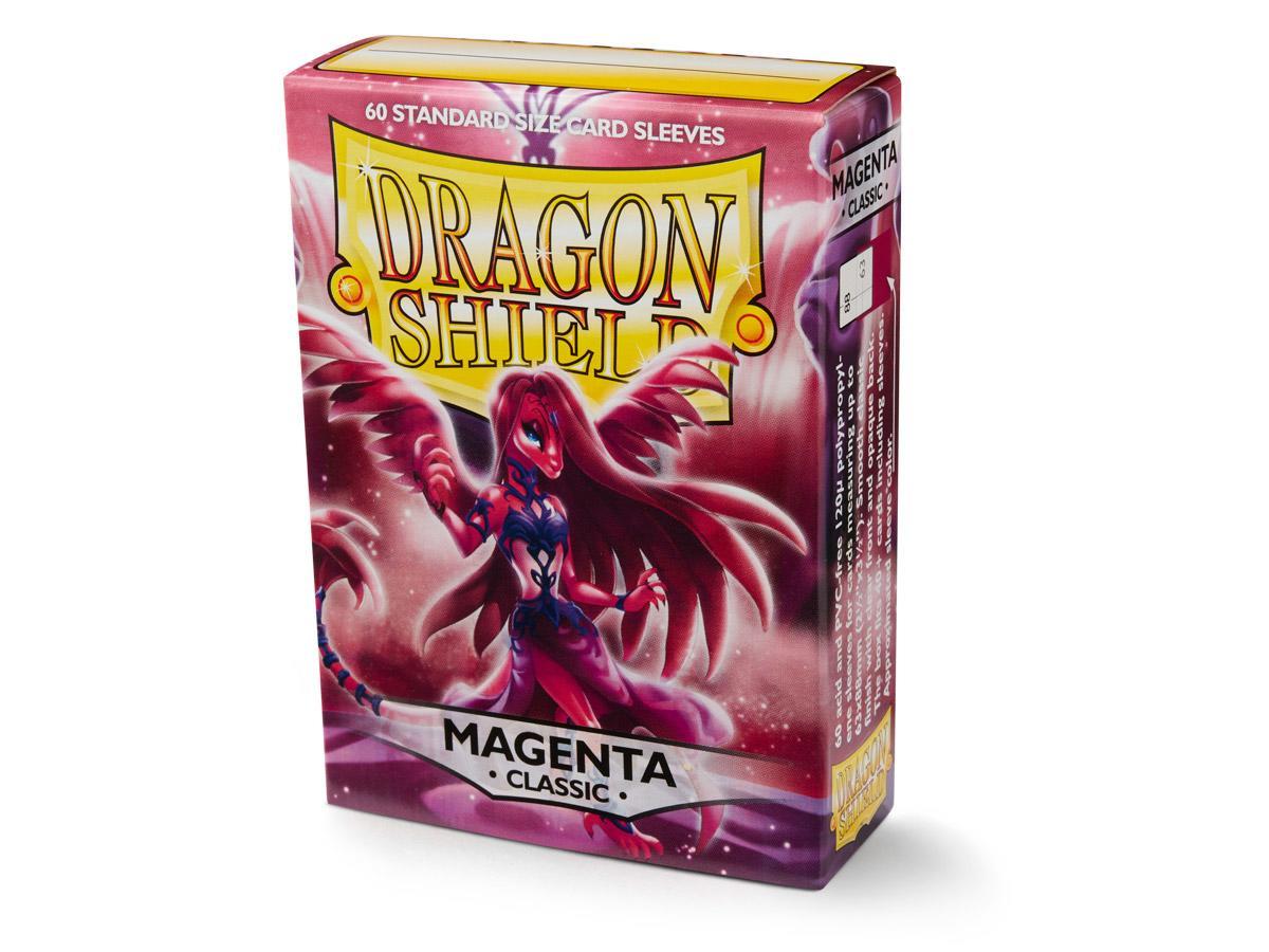 Dragon Shield Classic Sleeve - Magenta ‘Lilin’ 60ct | Gamer Loot