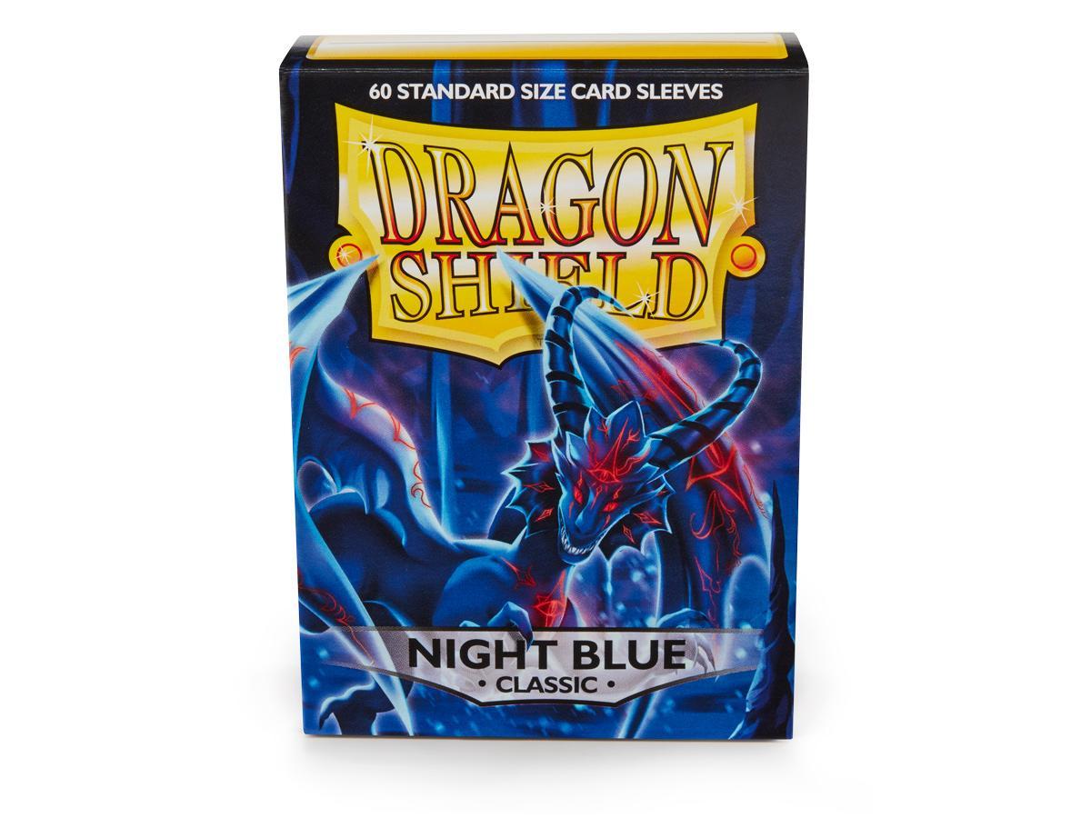 Dragon Shield Classic Sleeve - Night Blue ‘Xao’ 60ct | Gamer Loot