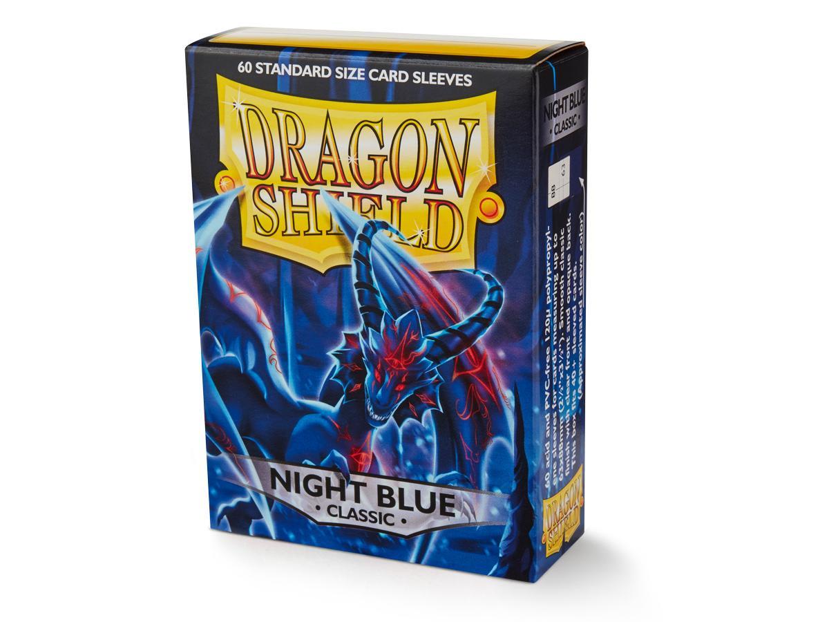 Dragon Shield Classic Sleeve - Night Blue ‘Xao’ 60ct | Gamer Loot