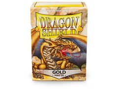 Dragon Shield Matte Sleeve - Gold ‘Gygex’ 100ct | Gamer Loot