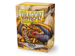 Dragon Shield Matte Sleeve - Gold ‘Gygex’ 100ct | Gamer Loot