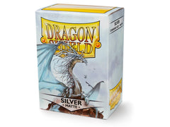 Dragon Shield Matte Sleeve - Silver ‘Caelum’ 100ct | Gamer Loot