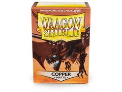 Dragon Shield Matte Sleeve - Copper ‘Draco Primus’ 100ct | Gamer Loot