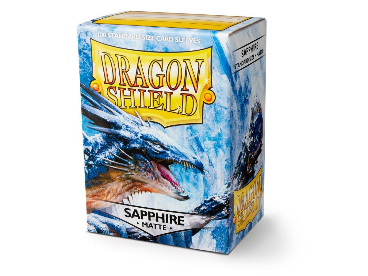 Dragon Shield Matte Sleeve - Sapphire ‘Roiin & Royenna’ 100ct | Gamer Loot
