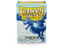 Dragon Shield Matte Sleeve - Clear Blue ‘Celeste’ 100ct | Gamer Loot