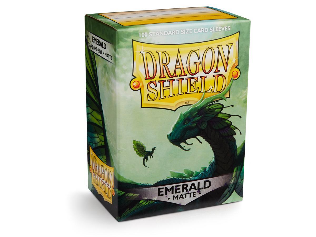 Dragon Shield Matte Sleeve - Emerald ‘Rayalda’ 100ct | Gamer Loot