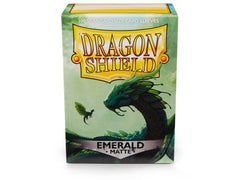 Dragon Shield Matte Sleeve - Emerald ‘Rayalda’ 100ct | Gamer Loot