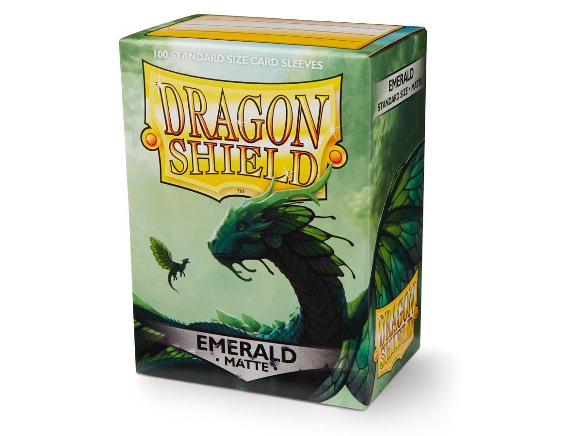 Dragon Shield Matte Sleeve - Emerald ‘Rayalda’ 100ct | Gamer Loot