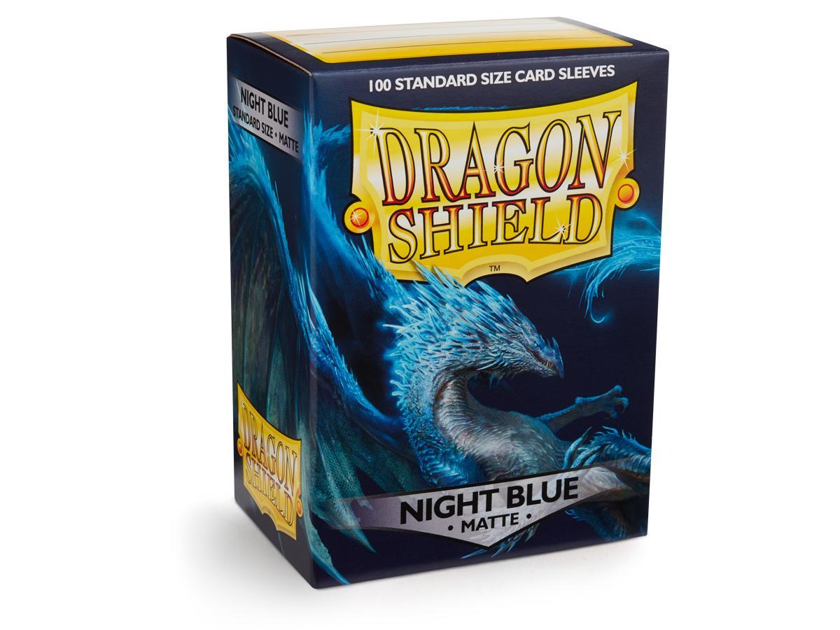 Dragon Shield Matte Sleeve - Night Blue ‘Botan’ 100ct | Gamer Loot