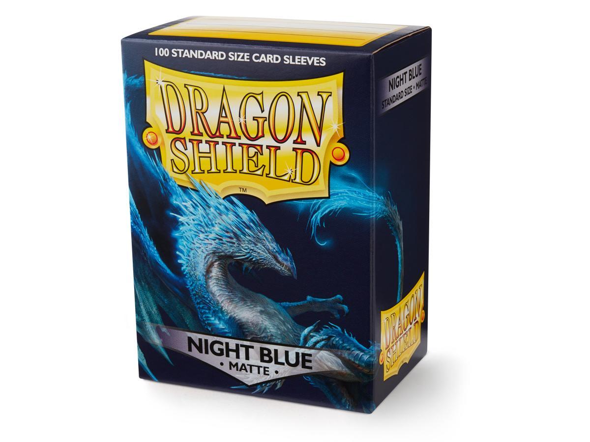 Dragon Shield Matte Sleeve - Night Blue ‘Botan’ 100ct | Gamer Loot