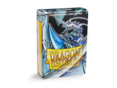 Dragon Shield Matte Sleeve - Clear ‘Kakush’ 60ct | Gamer Loot