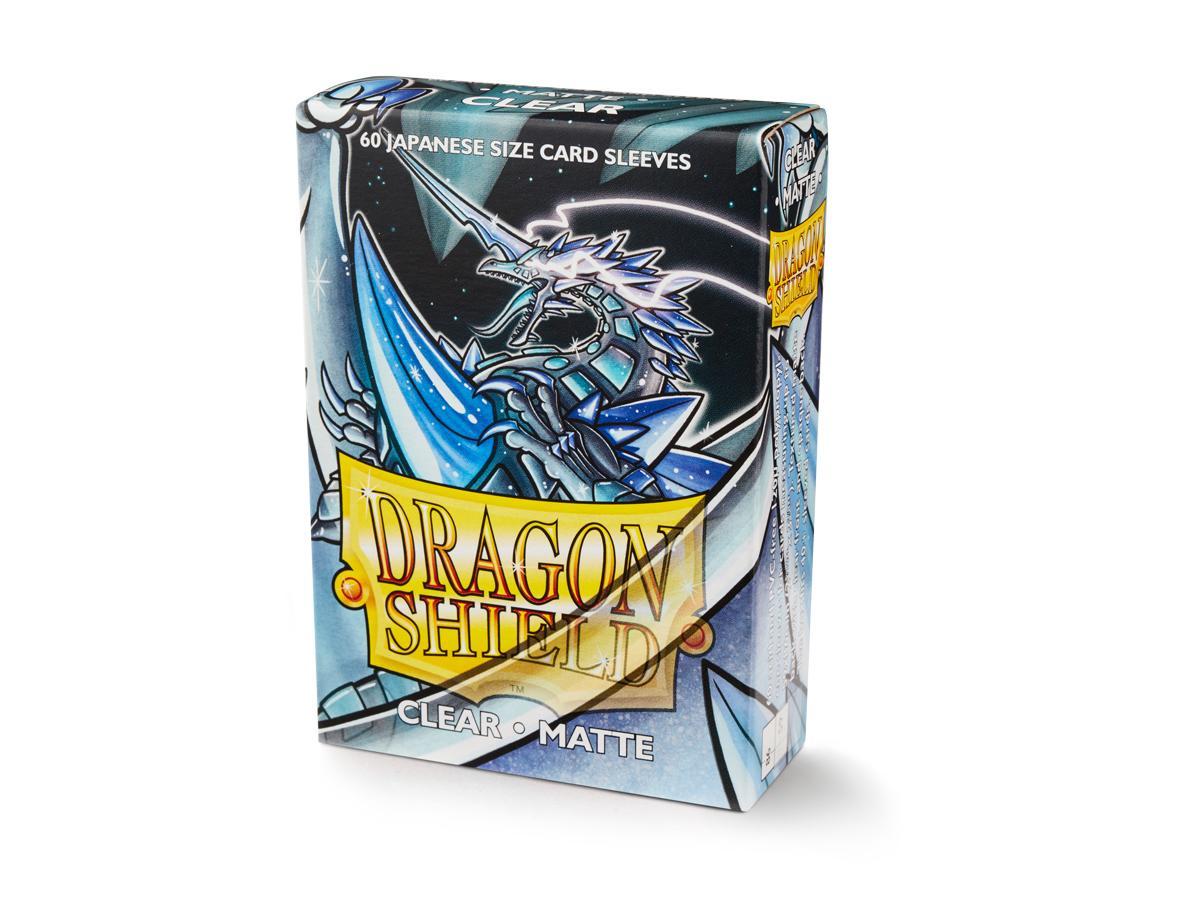 Dragon Shield Matte Sleeve - Clear ‘Kakush’ 60ct | Gamer Loot