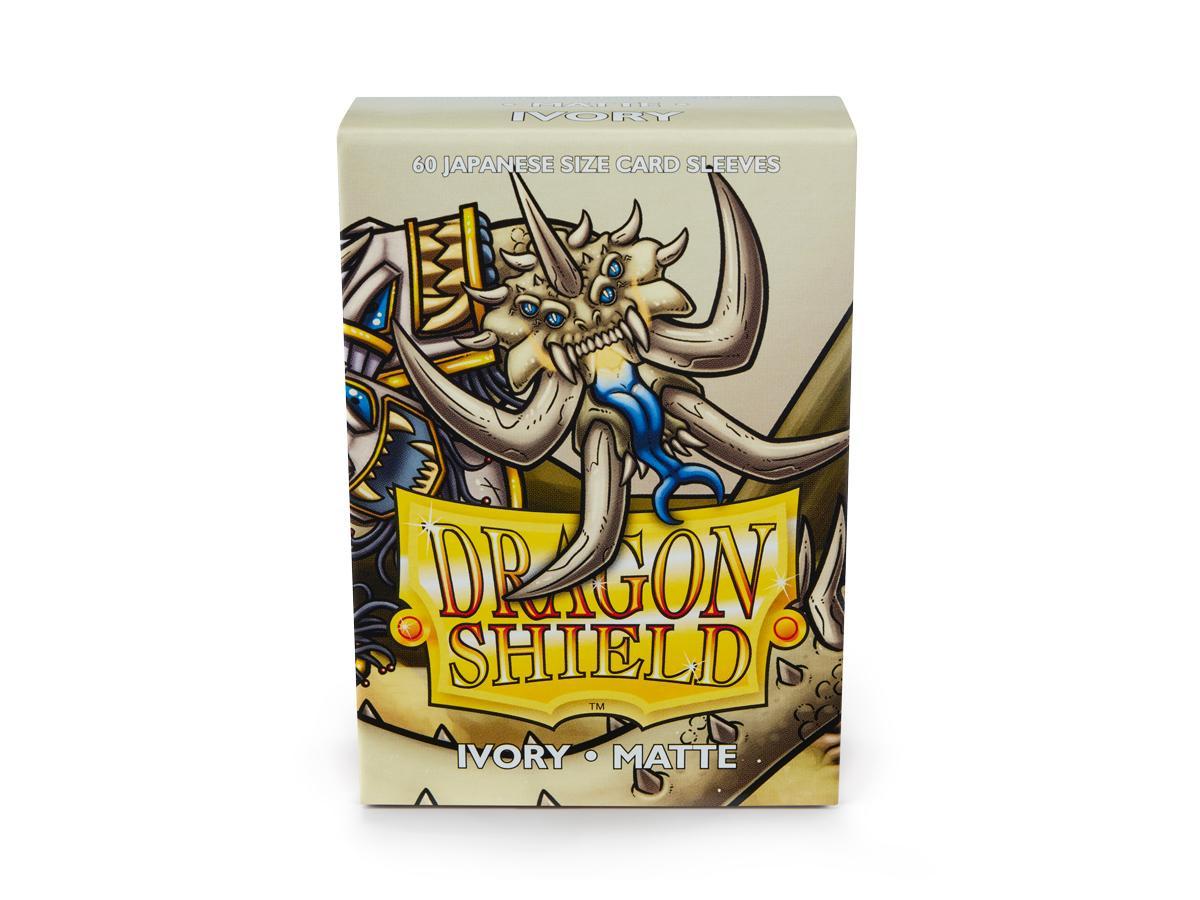 Dragon Shield Matte Sleeve - Ivory ‘Opylae’ 60ct | Gamer Loot