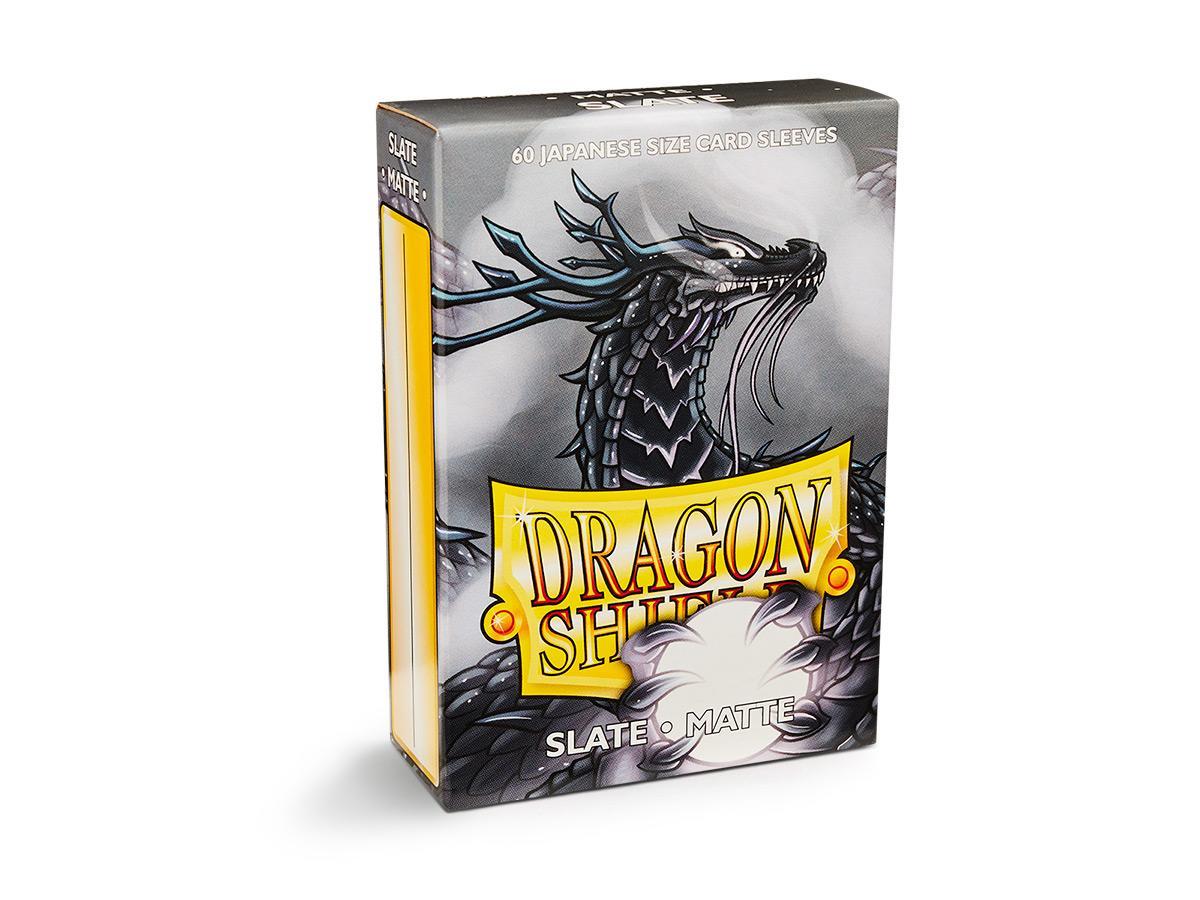 Dragon Shield Matte Sleeve - Slate ‘Lithos’ 60ct | Gamer Loot