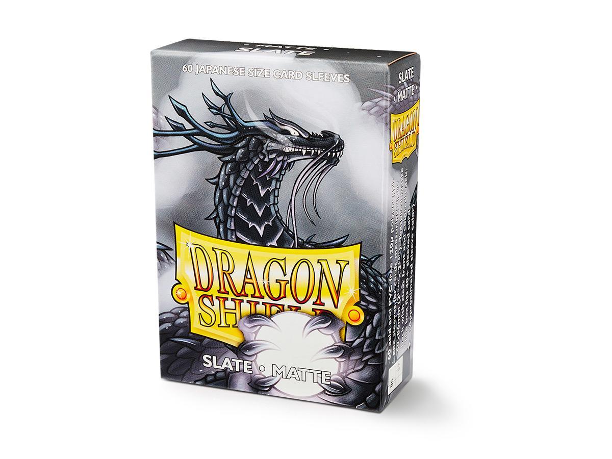 Dragon Shield Matte Sleeve - Slate ‘Lithos’ 60ct | Gamer Loot