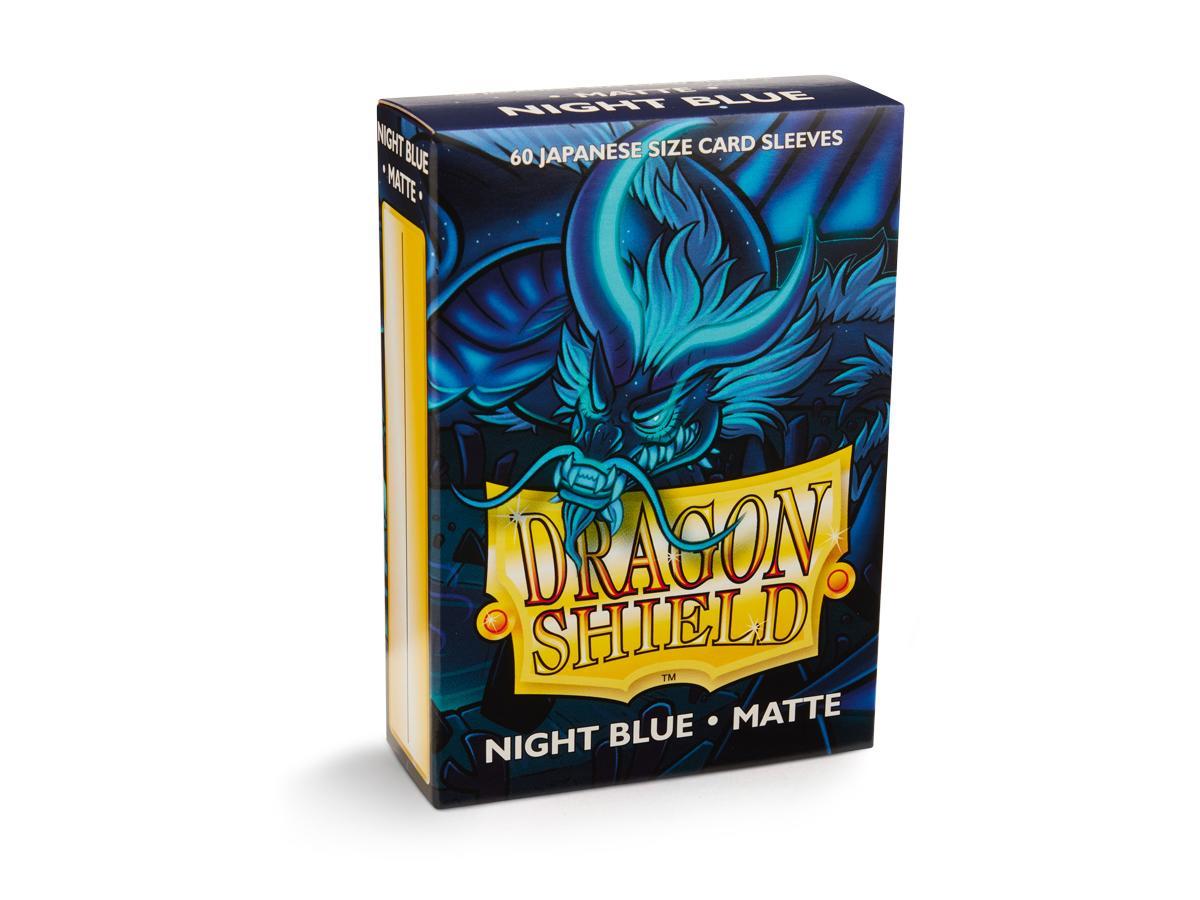 Dragon Shield Matte Sleeve - Night Blue ‘Delphion’ 60ct | Gamer Loot