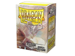 Dragon Shield Non-Glare Sleeve - Clear ‘Mantem’ 100ct | Gamer Loot