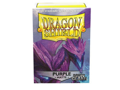 Dragon Shield Non-Glare Sleeve - Purple ‘Amifist’ 100ct | Gamer Loot