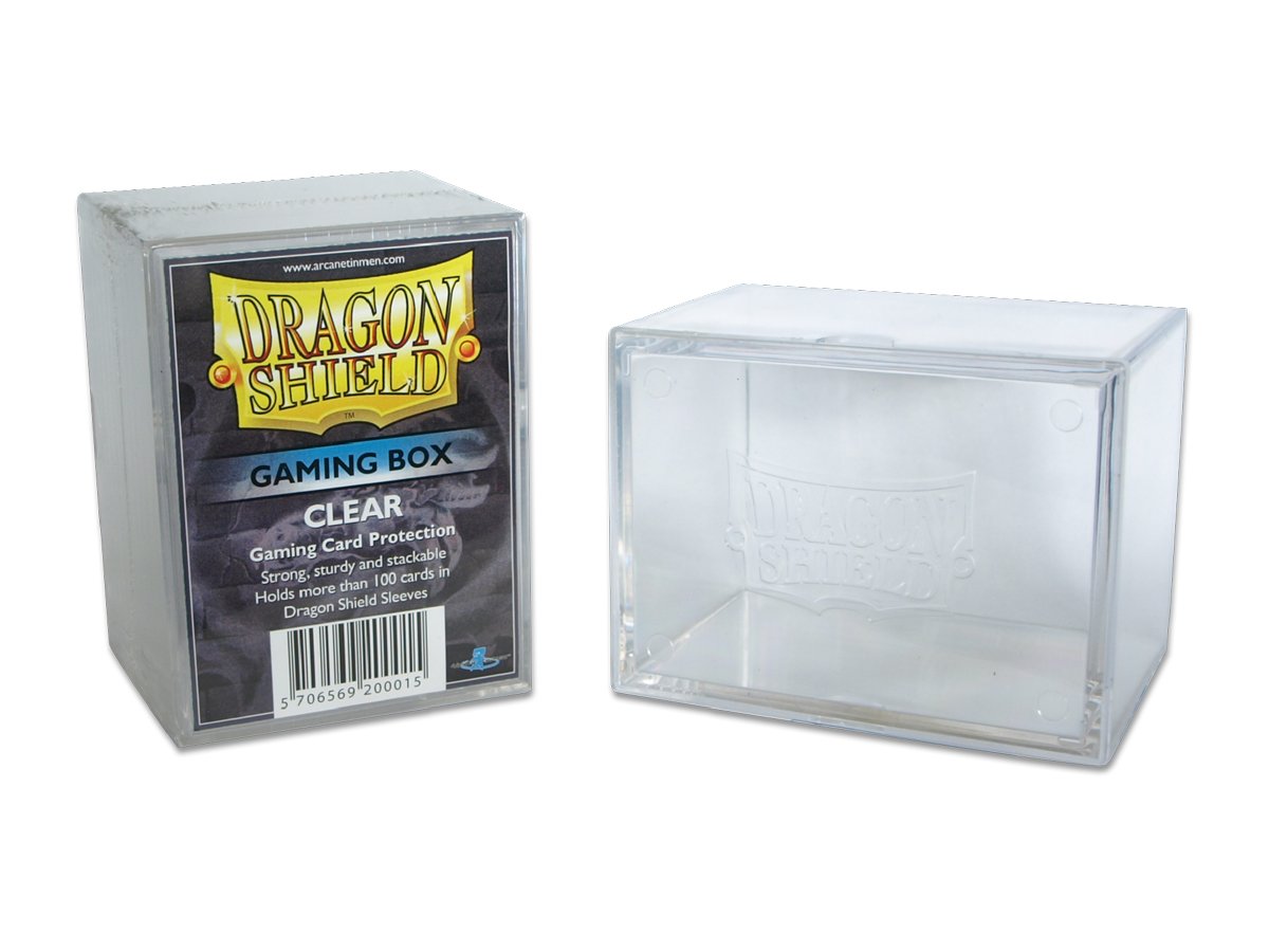 Dragon Shield Gaming Box – Clear | Gamer Loot