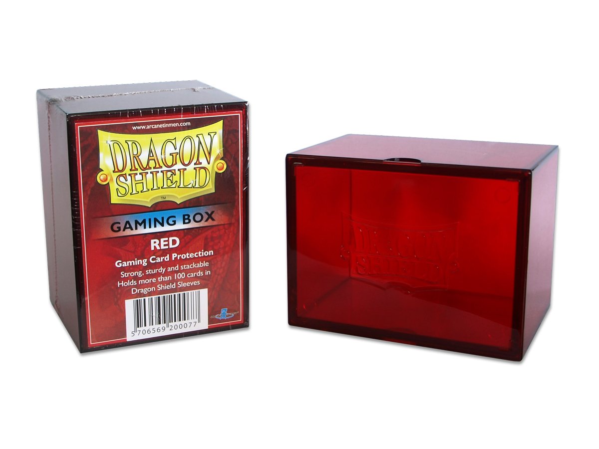 Dragon Shield Gaming Box – Red | Gamer Loot