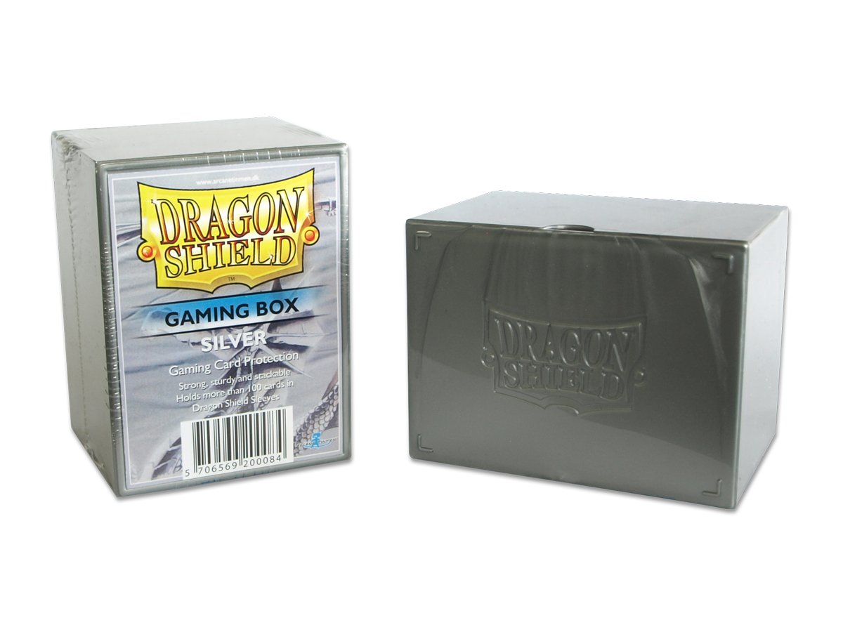 Dragon Shield Gaming Box – Silver | Gamer Loot