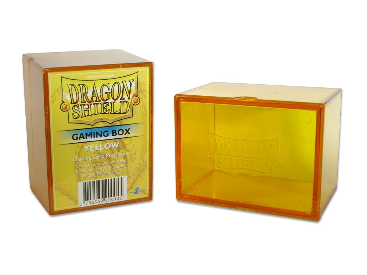 Dragon Shield Gaming Box – Yellow | Gamer Loot