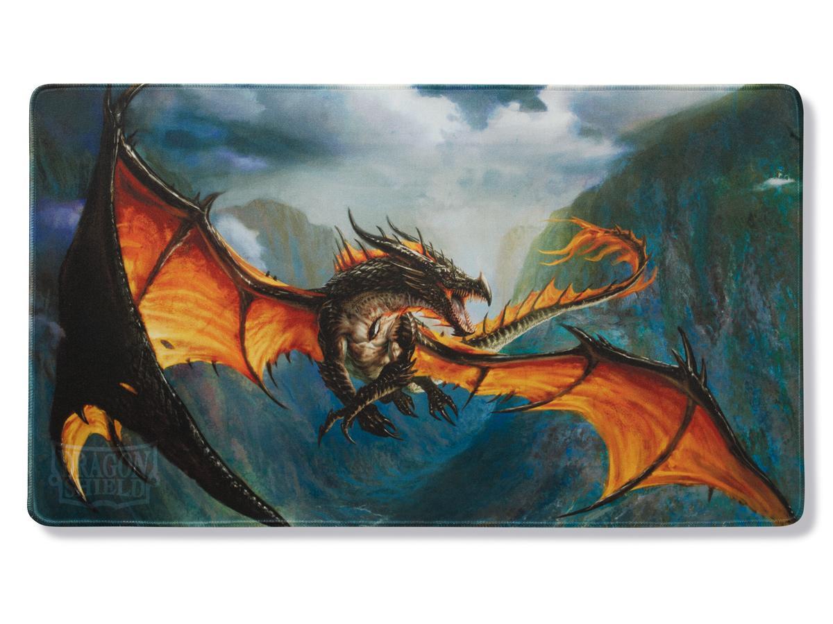 Dragon Shield Playmat –   ‘Amina’ Obsidian Queen | Gamer Loot