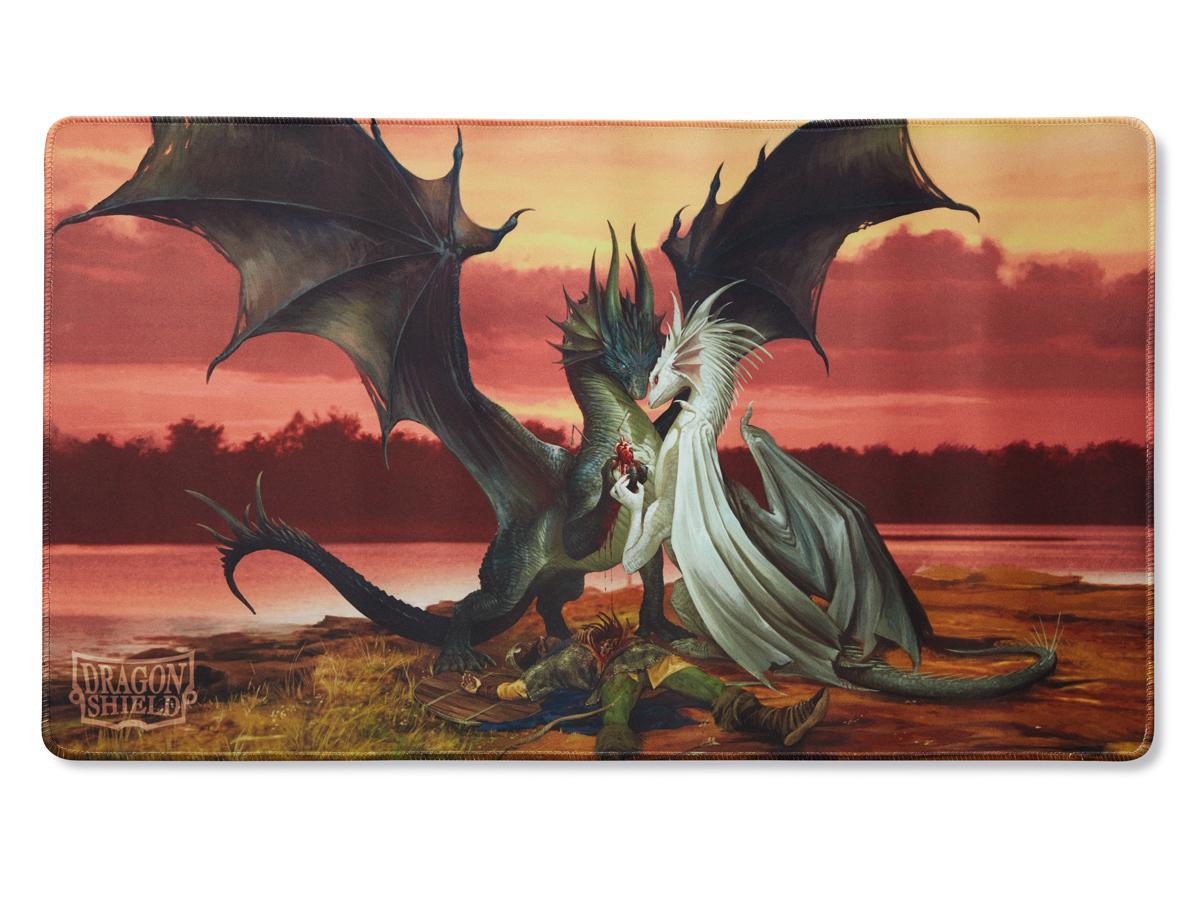 Dragon Shield Playmat – Valentines Day Dragons | Gamer Loot