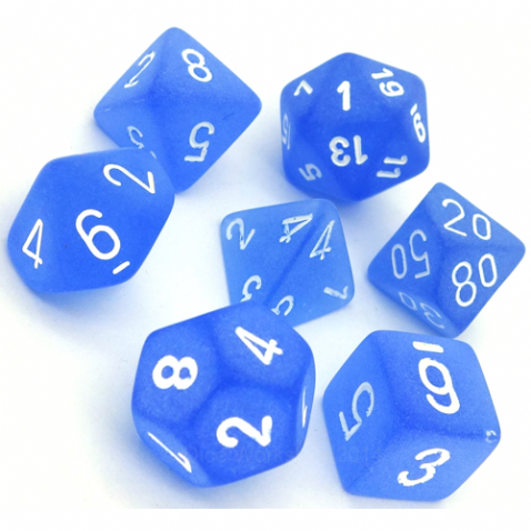 Chessex: Polyhedral Frosted™ Dice Set | Gamer Loot