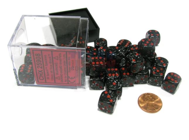 Chessex: D6 Speckled Dice Set - 12mm | Gamer Loot