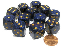 Chessex: D6 Speckled Dice Set- 16mm | Gamer Loot