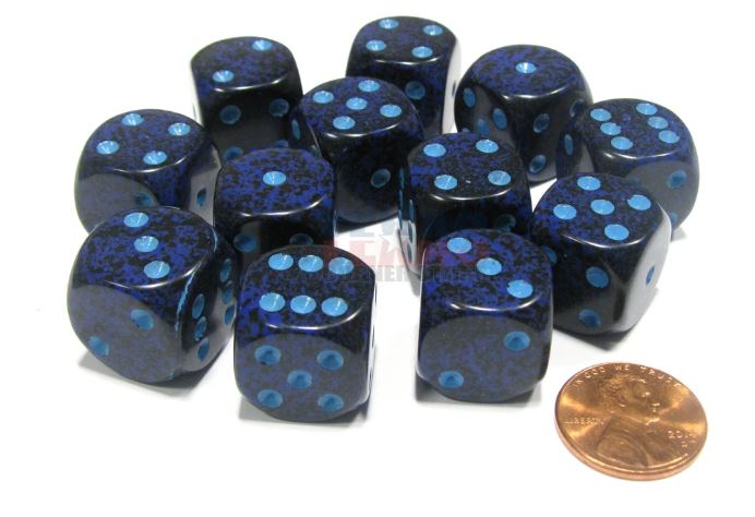 Chessex: D6 Speckled Dice Set- 16mm | Gamer Loot